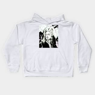 Joseph Addison Black And White Portrait | Joseph Addison Artwork 3 Kids Hoodie